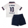 Bayern Munich Jamal Musiala #10 Bortedraktsett Barn 2026-27 Kortermet (+ Korte bukser) Bayern Munich Jamal Musiala #10 Bortedraktsett Barn 2026-27 Kortermet (+ Korte bukser)